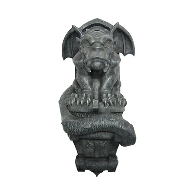 Winged Gargoyle Bust Statue