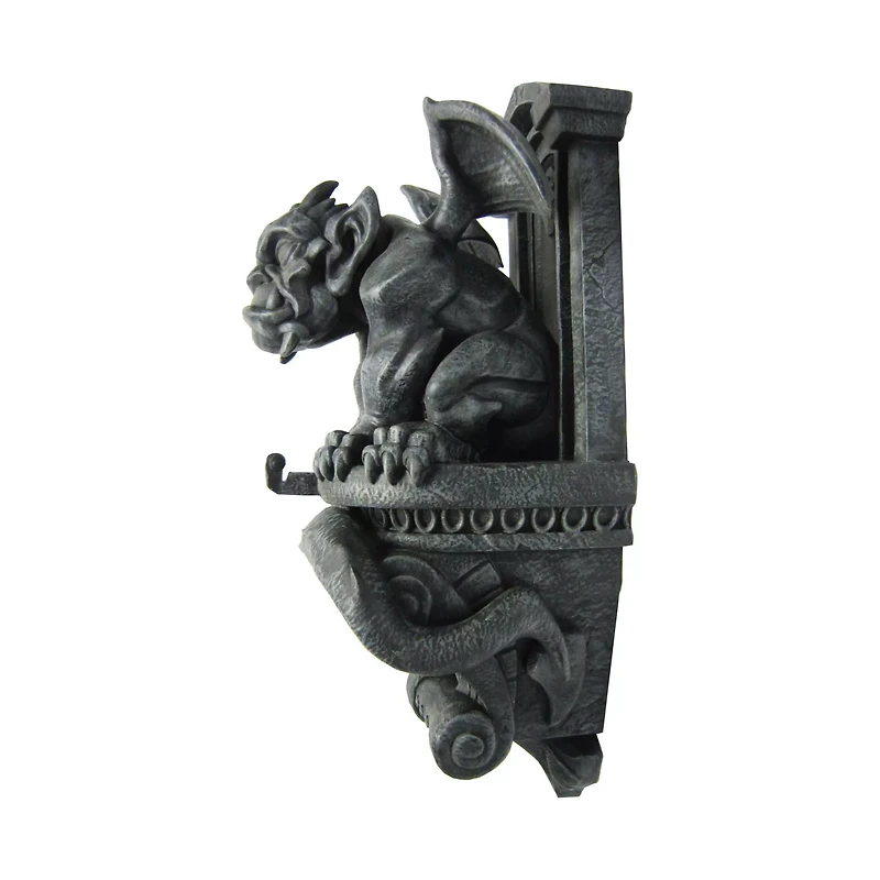 Winged Gargoyle Bust Statue
