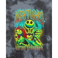 Jack Skellington and Sally Cropped T Shirt - The Nightmare Before Christmas