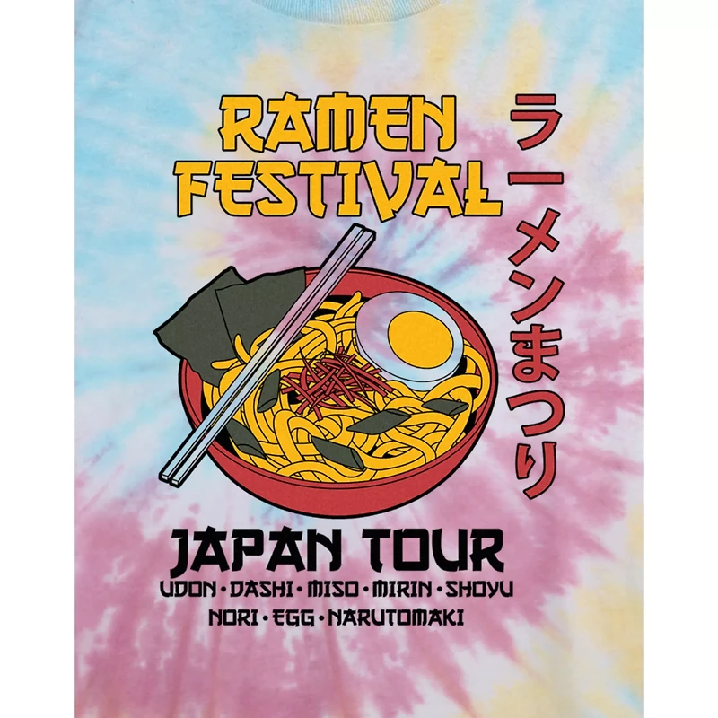 Ramen Festival Cropped T Shirt