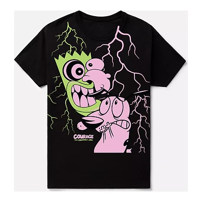 Eustace's Mask T Shirt - Courage the Cowardly Dog