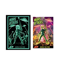 Mars Attacks Atomic Ray Gun with Poster