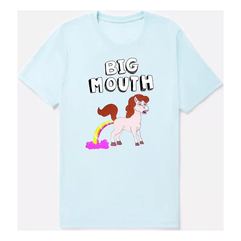 Horse Rainbow T Shirt - Big Mouth