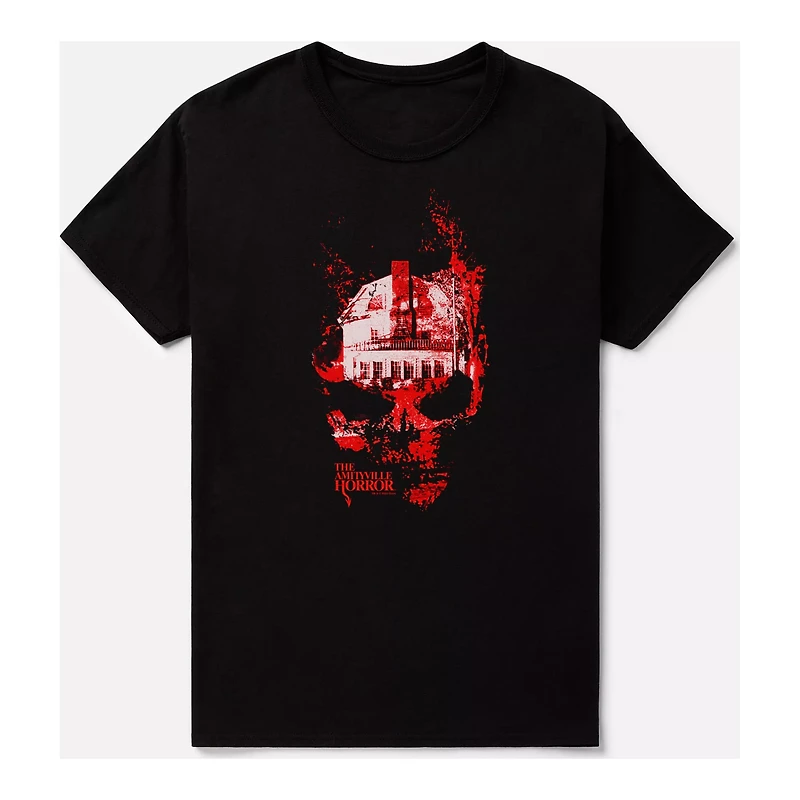 Skull House T Shirt - The Amityville Horror