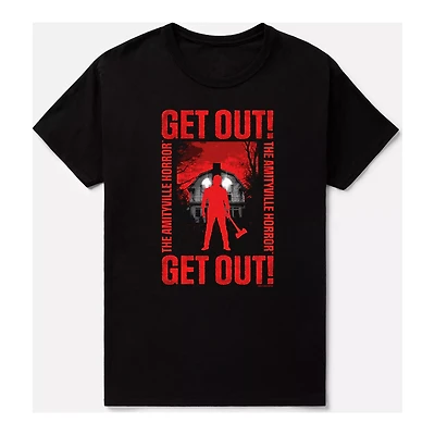 Get Out T Shirt - The Amityville Horror