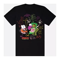 Ooga Booga T Shirt - Courage the Cowardly Dog