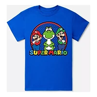 Brothers and Yoshi T Shirt - Super Mario Bros.