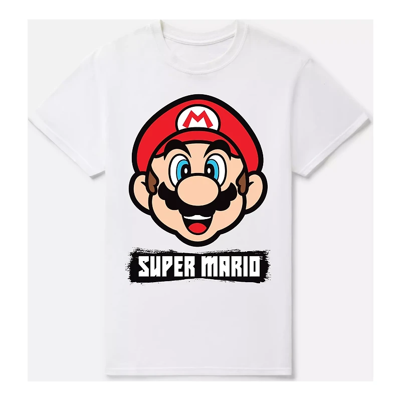 Mario Smile T Shirt - Super Bros.