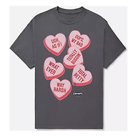 Clueless Candy Heart T Shirt