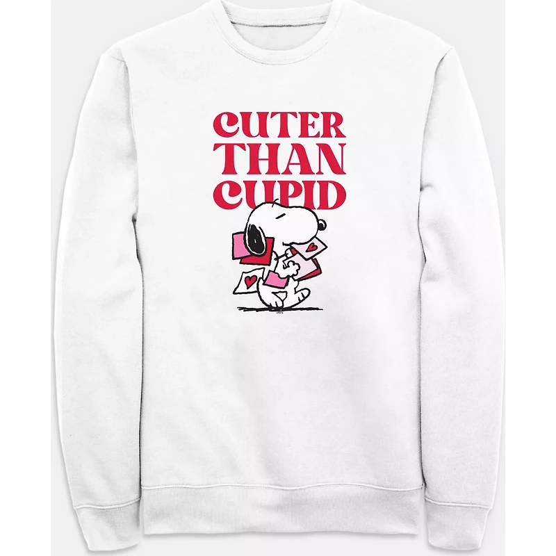 Long Sleeve Cuter Than Cupid T Shirt - Peanuts