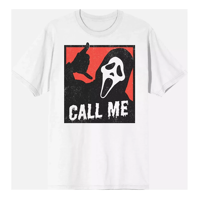 Ghost Face Call Me T Shirt