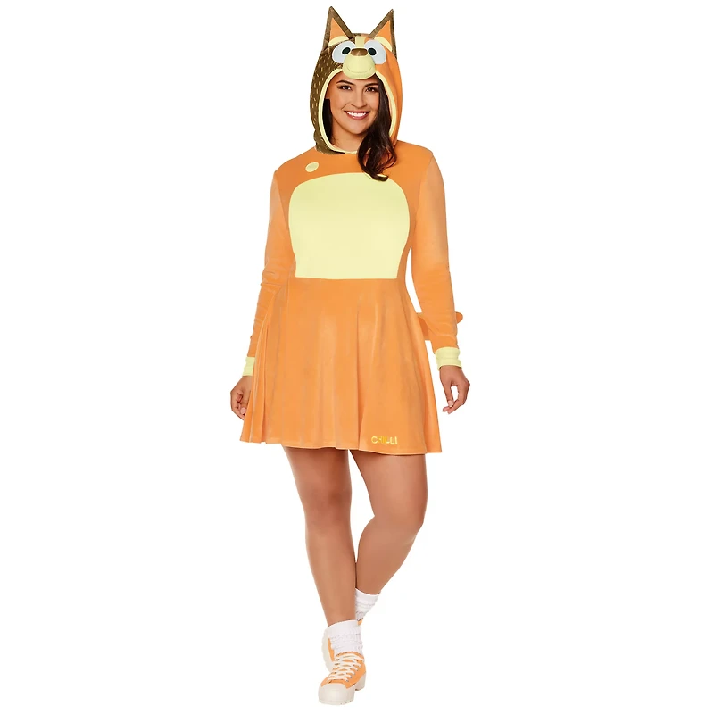 Adult Chilli Dress Costume - Bluey