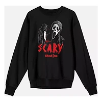 Ghost Face Scary Crewneck Sweatshirt