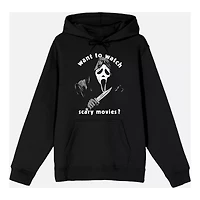Ghost Face Want to Watch Scary Movies Hoodie