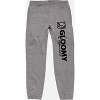 Gloomy Bear Logo Jogger Pants Gray