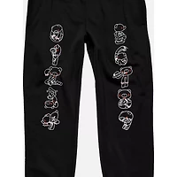 Line Art Jogger Pants - Gloomy Bear