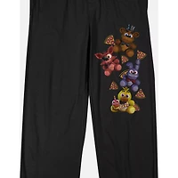 Mini Animatronic Characters Lounge Pants - Five Night's at Freddy's