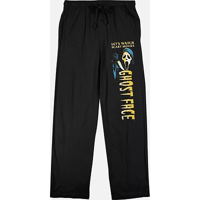 Ghost Face Let's Watch Scary Movies Lounge Pants
