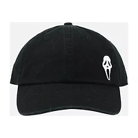 Black Ghost Face Icon Dad Hat
