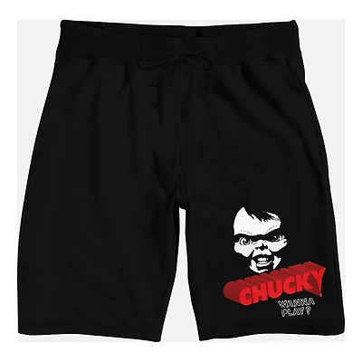 Black Chucky Wanna Play Shorts