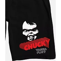 Black Chucky Wanna Play Shorts