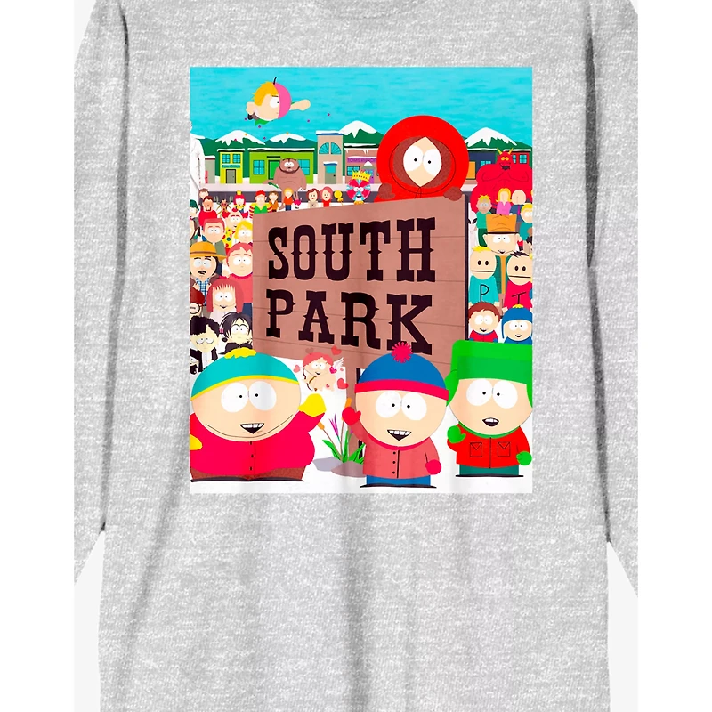 South Park Cast Image Long Sleeve T Shirt