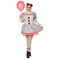 Adult Pennywise Clown Dress Costume - It: Chapter Two