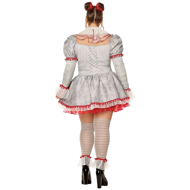 Adult Pennywise Clown Dress Costume - It: Chapter Two
