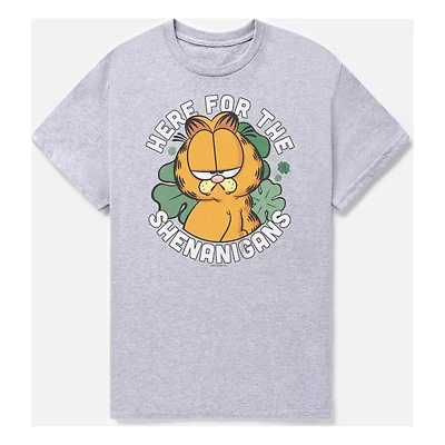 Here for the Shenanigans T Shirt - Garfield