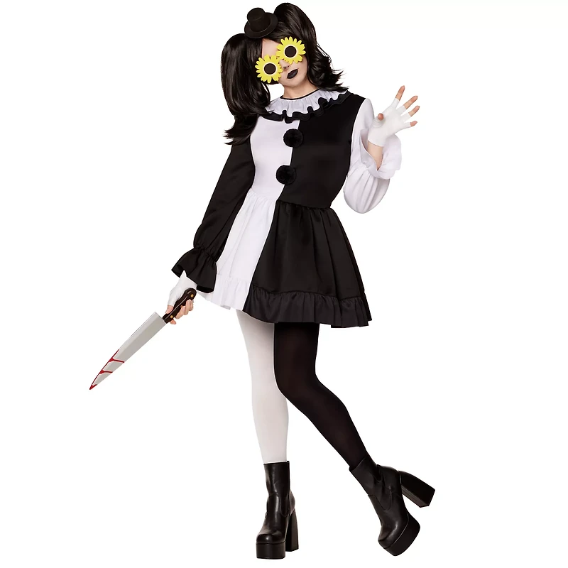 Adult Art the Clown Plus Costume - Terrifier
