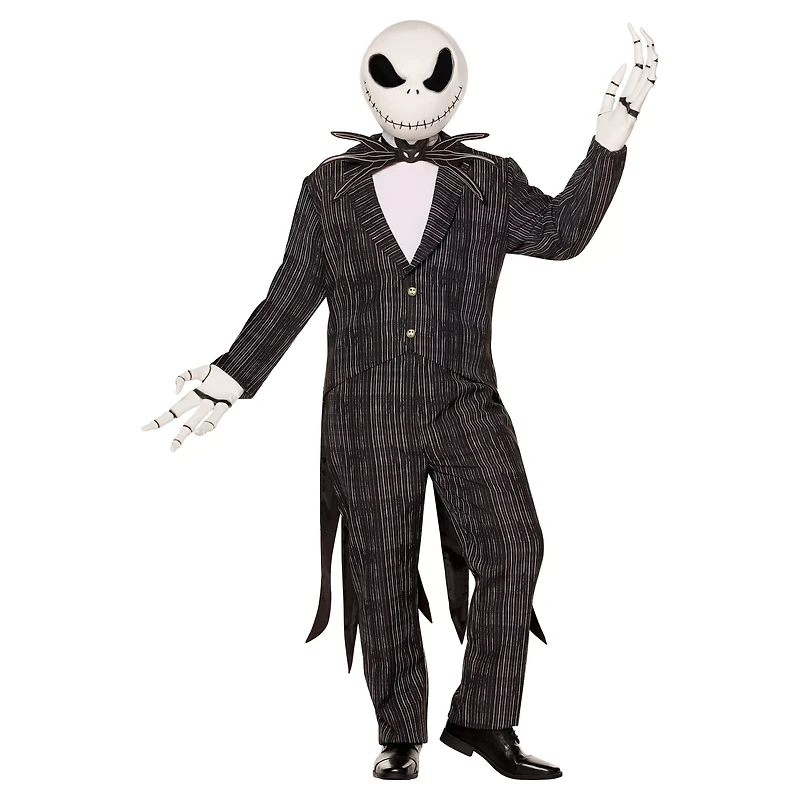 Adult Jack Skellington Costume Deluxe - The Nightmare Before Christmas