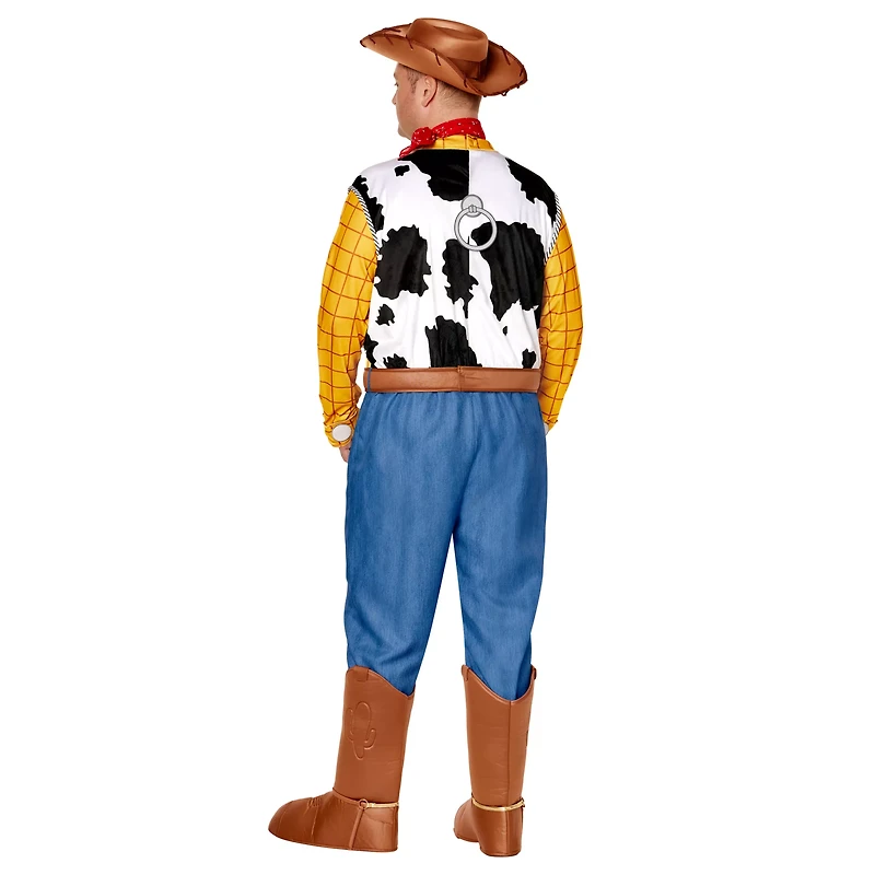 Adult Woody Jumpsuit Costume - Toy Story