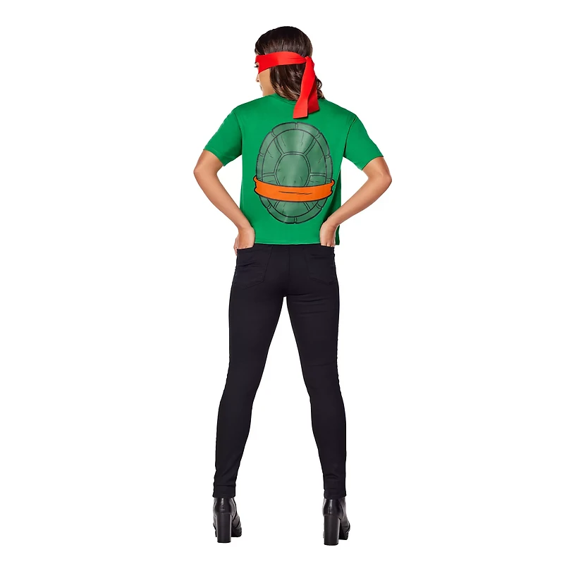 Adult Teenage Mutant Ninja Turtles T Shirt Costume Kit