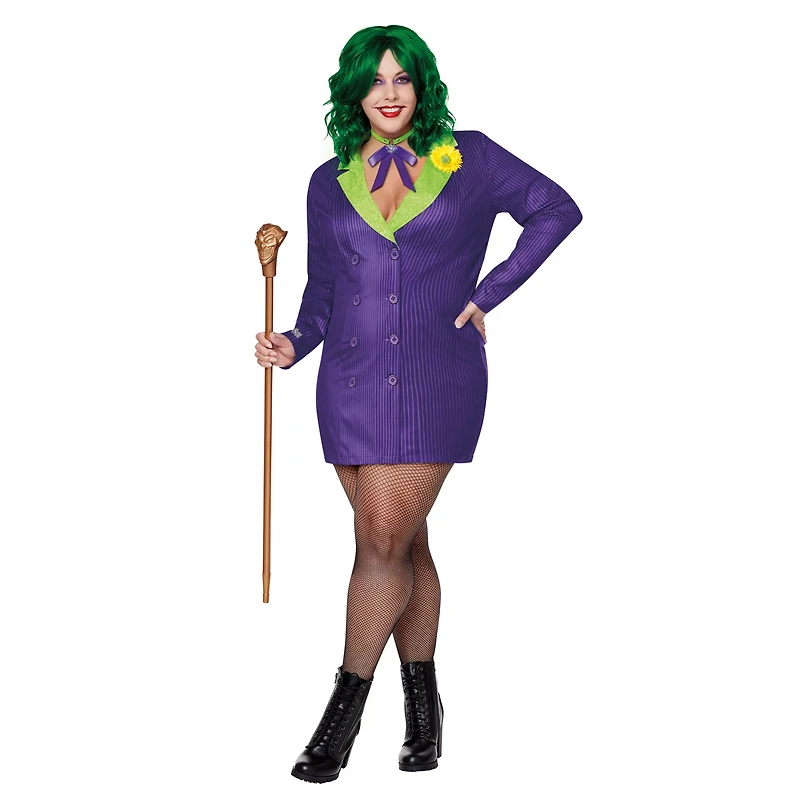 The Joker Blazer Dress Costume - DC Villains