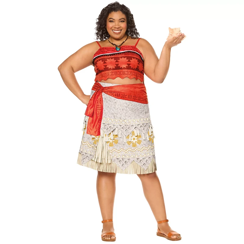 Adult Moana Plus Costume - Disney Princess