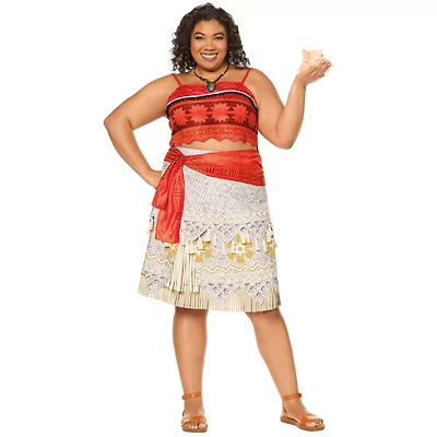 Adult Moana Plus Costume - Disney Princess