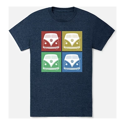 Volkswagen Colorblock Bus T Shirt
