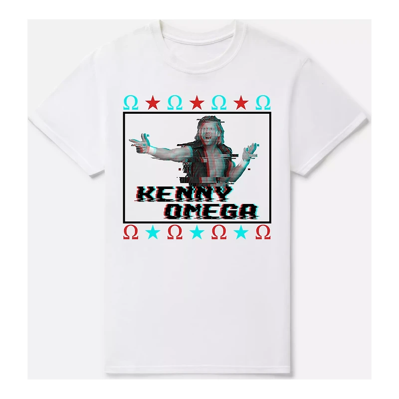 White Kenny Omega T Shirt - AEW