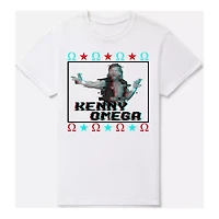 White Kenny Omega T Shirt - AEW