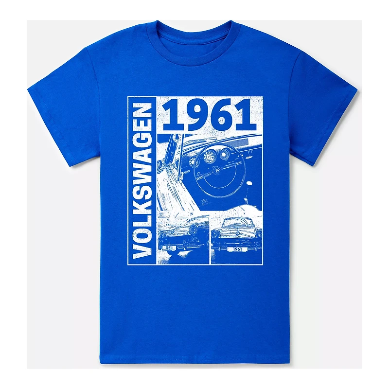 Blue Volkswagen 1961 T Shirt