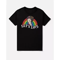Let's Love Rainbow T Shirt - Betty Boop