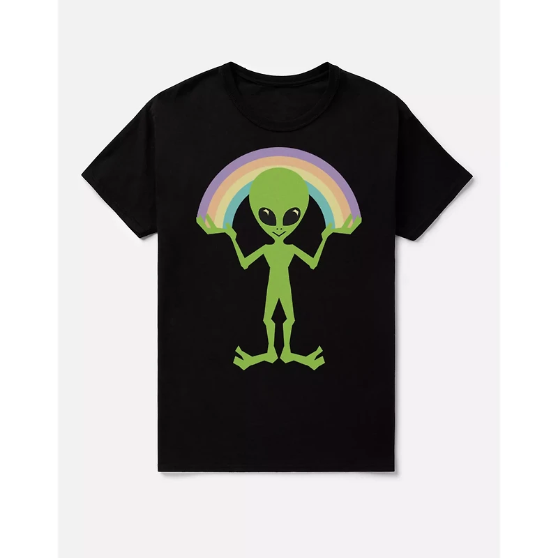 Alien Rainbow T Shirt