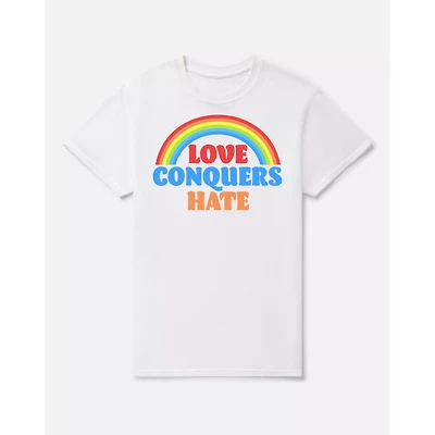 Love Conquers Hate T Shirt