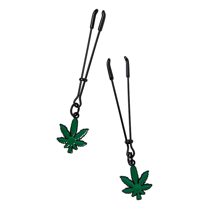 Stoner Vibes Glow in the Dark Nipple Tweezer Clamps