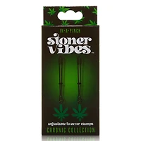 Stoner Vibes Glow in the Dark Nipple Tweezer Clamps