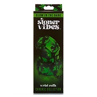 Stoner Vibes Glow in the Dark Wrist Cuffs