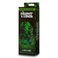 Stoner Vibes Glow in the Dark Wrist Cuffs