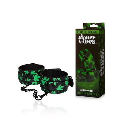 Stoner Vibes Glow in the Dark Ankle Cuffs