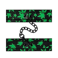 Stoner Vibes Glow in the Dark Ankle Cuffs