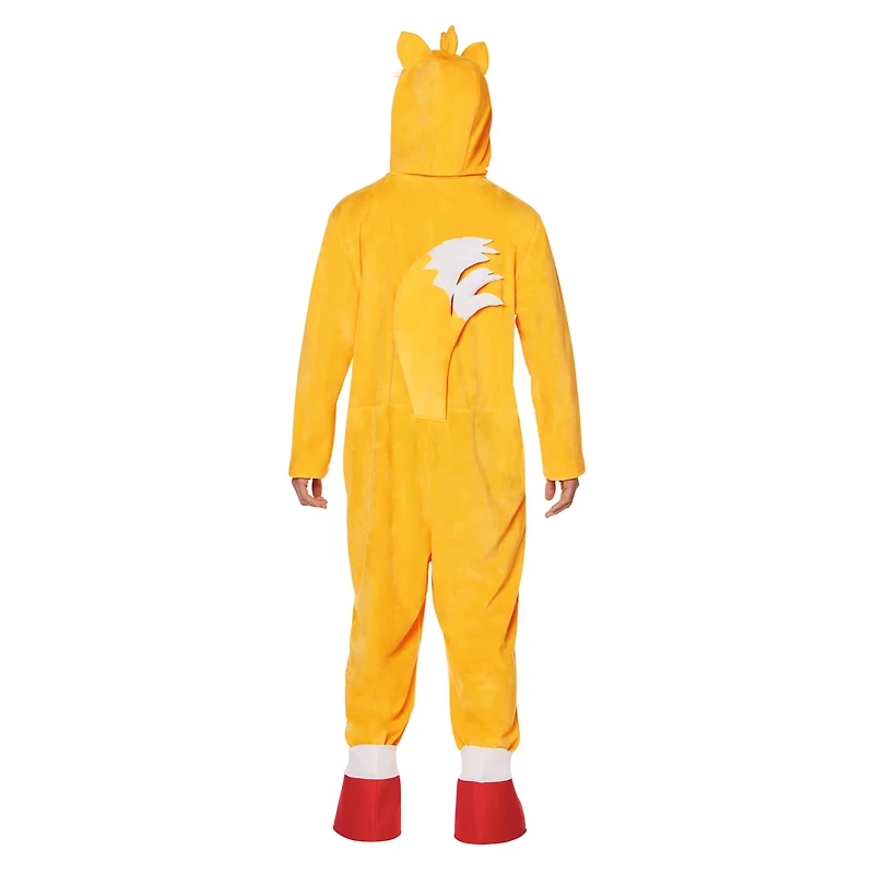 Adult Tails Jumpsuit Costume - Sonic the Hedgehog